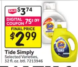 Stop&Shop Tide Simply offer