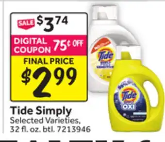 Stop&Shop Tide Simply offer