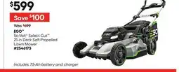 Lowe's 56-Volt Select Cut 21-in Deck Self-Propelled Lawn Mower offer