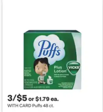 CVS Puffs 48 ct offer