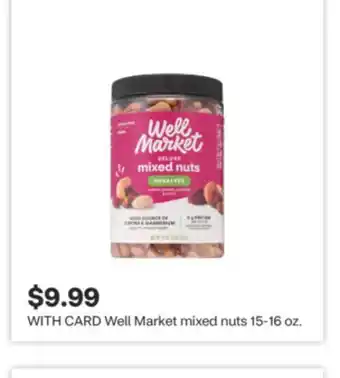 CVS Well Market mixed nuts offer