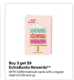 CVS Hallmark cards with a regular retail of offer