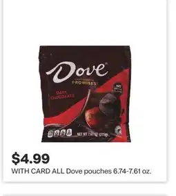 CVS ALL Dove pouches 6.74-7.61 oz offer