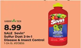 Runnings Sevin Sulfur Dust 2-In-1 Disease & Insect Control offer