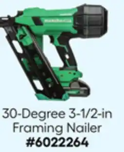 Lowe's MultiVolt 30-Degree 3-1/2-in Framing Nailer offer