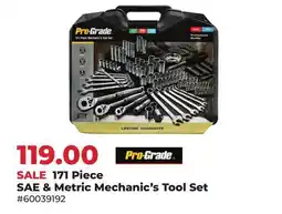 Runnings 171 Piece SAE & Metric Mechanic's Tool Set offer