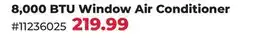 Runnings 8, 000 BTU Window Air Conditioner offer