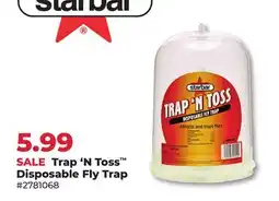 Runnings Trap 'N Toss Disposable Fly Trap offer