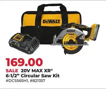 Runnings DeWALT 20V MAX XR 6-1/2 Circular Saw Kit offer