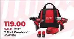 Runnings Milwaukee M12 2 Tool Combo Kit offer