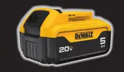 Runnings DEWALT 20V MAX 5Ah Battery offer