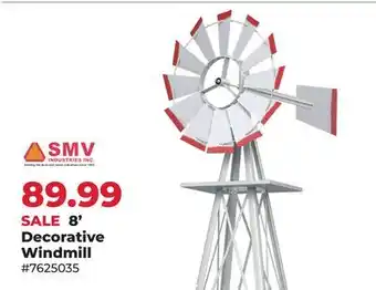 Runnings 8' Decorative Windmill offer