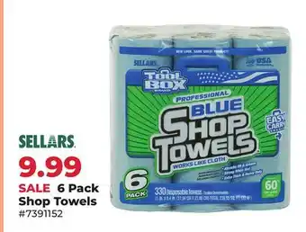 Runnings 6 Pack Shop Towels offer