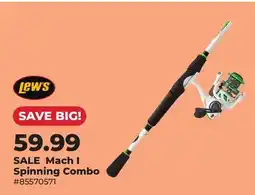 Runnings Mach I Spinning Combo offer