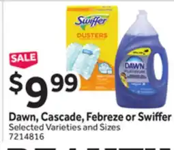Stop&Shop Dawn, Cascade, Febreze or Swiffer offer