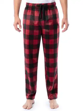 Walmart Fruit of The Loom Men's Fleece Pajama Pant, Sizes S-6XL offer