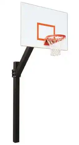 Walmart First Team Legend Playground Steel In Ground Fixed Height Basketball System44 Grey offer