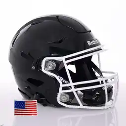 Walmart Riddell SpeedFlex ADULT Helmet - White SF-2BD Facemask (Black Helmet, Small) offer