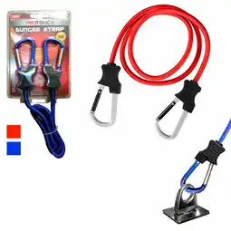Walmart 1 Pc Super Duty Bungee Strap Cord Tie Down Aluminum Carabiner Secure Hooks 3 Ft offer