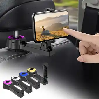 Walmart Byikun Versatile Car Seat Back Hook And Phone Mount Strong Bearing And 360 Degree Rotatio offer