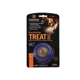 Walmart Starmark Everlasting Treat Ball Dog Toy Blue 1ea/SM offer