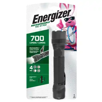 Walmart Energizer TAC-R 700 Rechargeable Flashlight with Micro-USB Charging Cable offer
