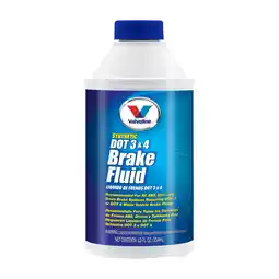 Walmart Valvoline Synthetic DOT 3 & 4 Brake Fluid, 12 fl oz – For Cars, Trucks, ABS, Disc & Drum Brakes offer