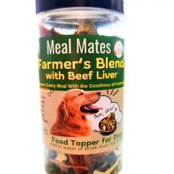 Walmart Watson & Wallie Meal Mates, Farmers Blend with Beef Liver Food Topper offer