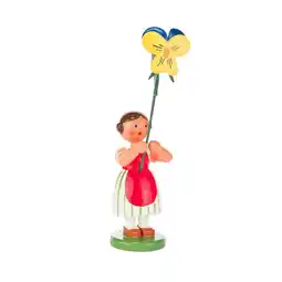 Walmart Alexander Taron 4.5 Dregeno Pansy Flower Girl Easter Figurine offer