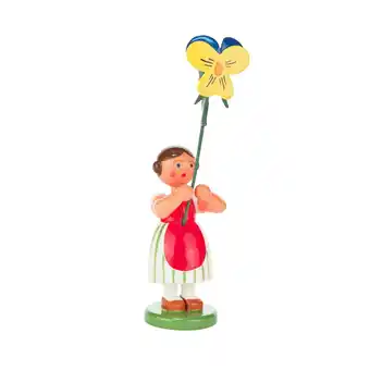 Walmart Alexander Taron 4.5 Dregeno Pansy Flower Girl Easter Figurine offer