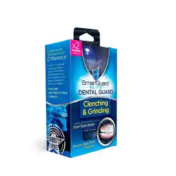 Walmart SmartGuard Dental Guard 2 Pack with Travel Case, Custom-Fit No Teeth Grinding Night Guard for Sleep offer