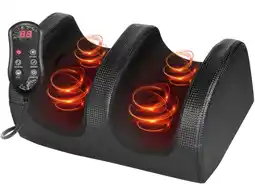 Walmart BOKYAN Shiatsu Foot Massager, Foot Spa with Heat for Comfort and Relief, Gift, Black offer