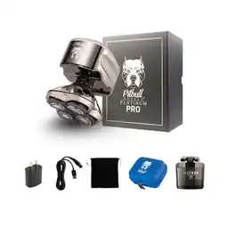 Walmart Pitbull Platinum PRO Head and Face Shaver | USB charging cable included offer