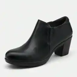 Walmart Pennysue Women's Ankle Boots Black Low Chunky Stacked Heel booties 8M offer