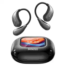 Walmart MINISO M95 Open Earbuds Waterproof Noise Reduction True Wireless over the Earbuds with Led Display offer
