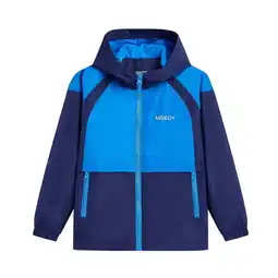 Walmart MGEOY Boys Girls Hooded Rain Jackets Waterproof Rain coats Windbreaker for Kids Lightweight Jackets offer