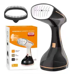 Walmart Steamer for Clothes 1200W, Loheer Portable Clothes Steamer for Home, Travel, 320ml Water Tank offer