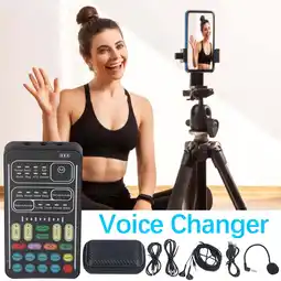 Walmart Mobile Phone Computer Sound Card Voice Changer Karaoke Recording Voice Changer Sound Card offer
