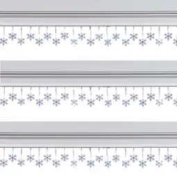 Walmart Collections Etc LED Lighted 13-Foot Long Snowflake String Lights offer