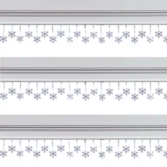 Walmart Collections Etc LED Lighted 13-Foot Long Snowflake String Lights offer