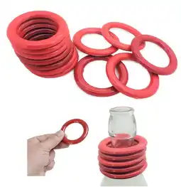 Walmart Red Carnival Rings (12 Pieces) 2.5. Carnival Ring Toss Game. Plastic offer