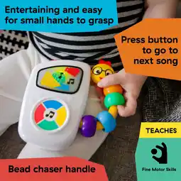 Walmart Baby Einstein Take Along Tunes Musical Infant Toy with Volume Control offer