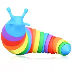 Walmart Fidget Toys - Slug Sensory Toy - 1 Count Silicone Fidget Toy offer