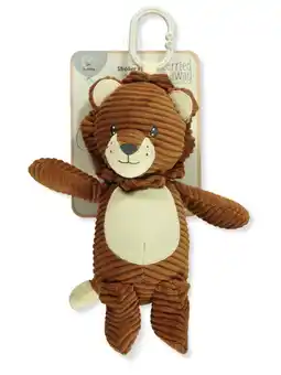 Walmart Carried Away Baby Boys' Plush Lion Stroller Toy - brown, one size offer