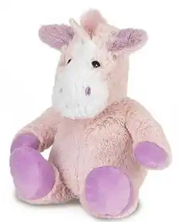 Walmart UNICORN - WARMIES Cozy Plush Heatable Lavender Scented Stuffed Animal offer
