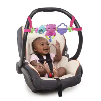 Walmart Bright Starts Busy Birdies Carrier Toy Bar Musical Take-Along Toy with Lights, Ages Newborn + offer