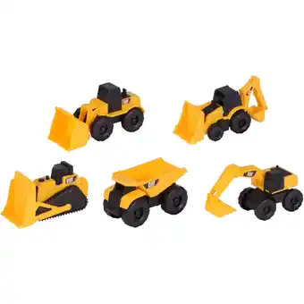 Walmart Construction Mini Machines 5 Pack offer