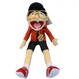 Walmart Jeffy Soft Huntermoon Toy Hand Puppets, Plush Brown offer