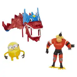 Walmart Minions Dragon Disguise Dragon Story Pack Action Figure Two-Pack For Kids Ages 4 And Up offer