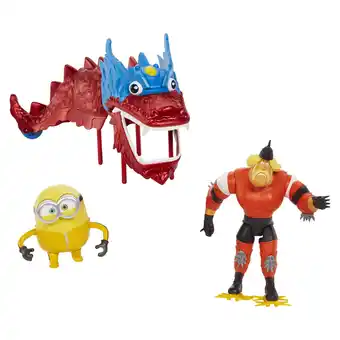 Walmart Minions Dragon Disguise Dragon Story Pack Action Figure Two-Pack For Kids Ages 4 And Up offer